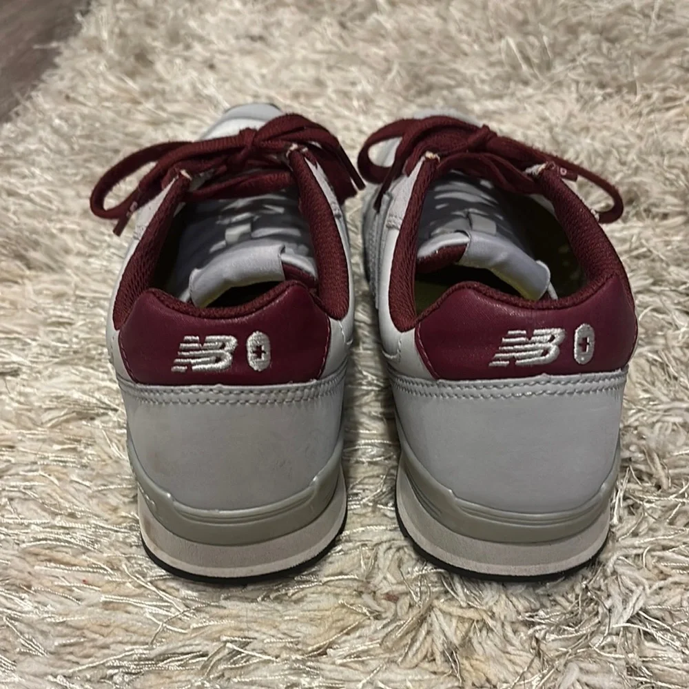 New Balance Gray and Burgundy Sneakers - Picture 5 of 5